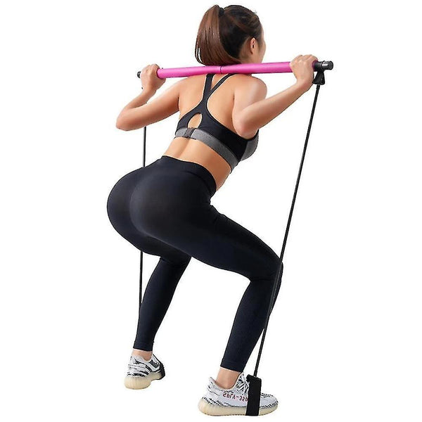 Pilates machines pilates training pole - pink