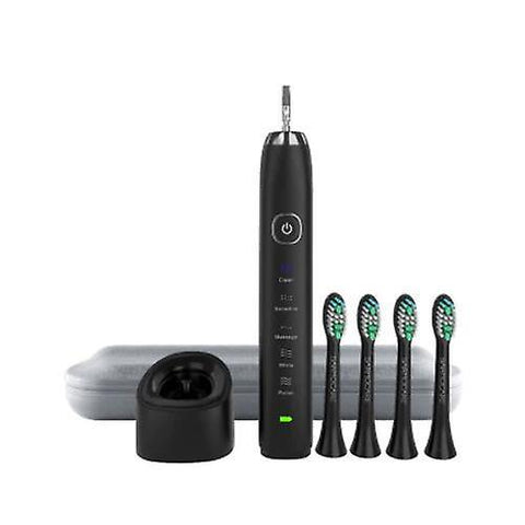 Toothbrushes sonic electric toothbrush ultrasonic black