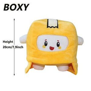 Stuffed Animals BOXY 20cm Lankybox BOXY FOXY ROCKY Game Figure Doll Toy