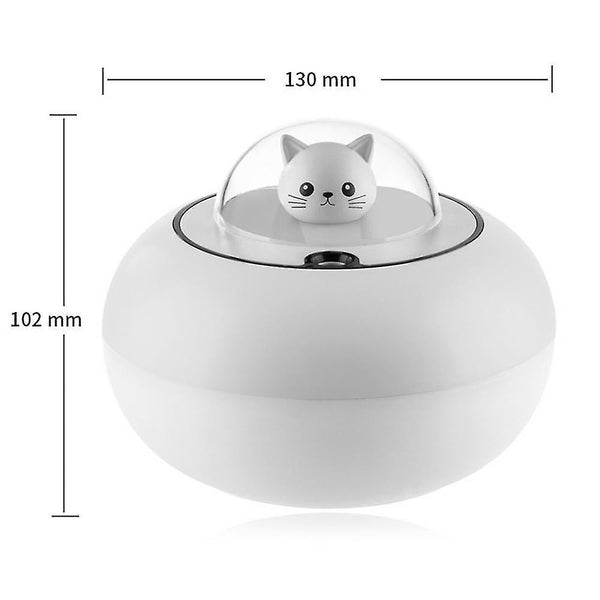 Humidifiers Homemiyn Mini Cute Cat Humidifier Portable Silent Humidifier For Bedroom Car