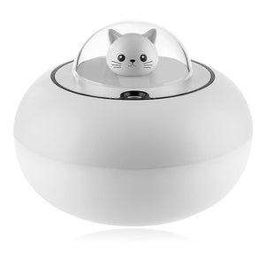 Humidifiers Homemiyn Mini Cute Cat Humidifier Portable Silent Humidifier For Bedroom Car