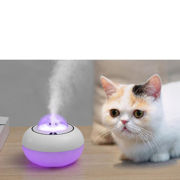 Humidifiers Homemiyn Mini Cute Cat Humidifier Portable Silent Humidifier For Bedroom Car