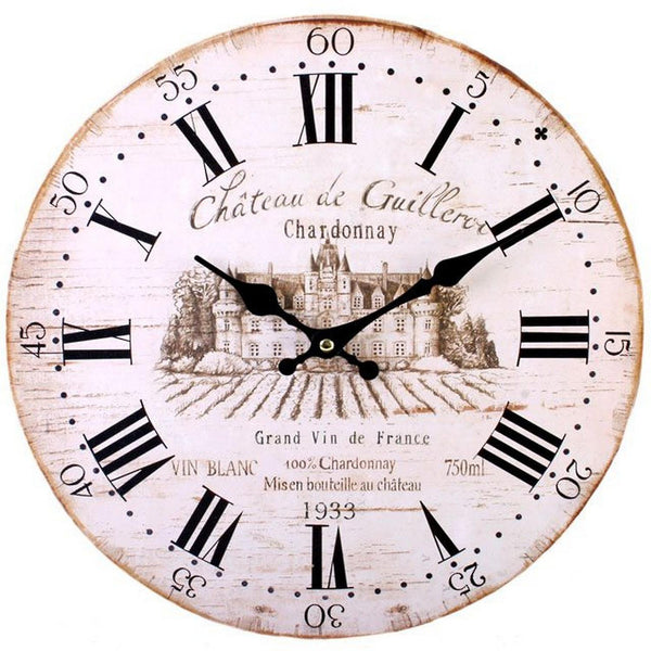 Wall clocks 34cm wine clock