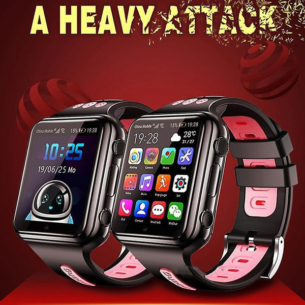 Watches smart watch women men 4g camera gps student video monitor smart watches pink