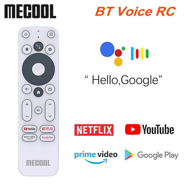 Remote controls original mecool km2 voice remote control replacement for km2 google netflix 4k