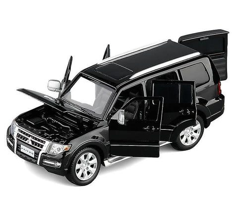 Toy Cars 1:32 Pajero Metal Alloy Diecast Car Model Black