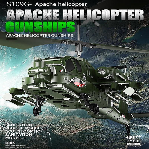 Remote control helicopters s109g 3.5Ch beast alloy gunship rc helicopter