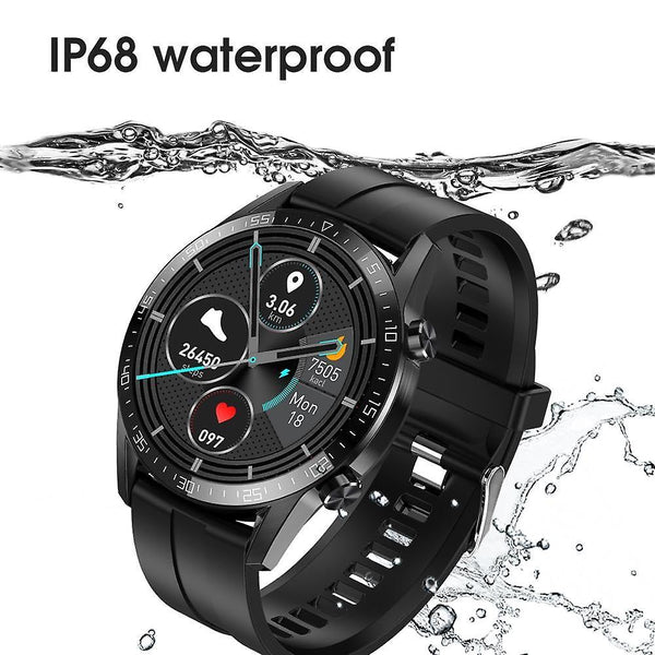 Watches smart watch men thermometer ecg smart watch ip68 waterproof watches black