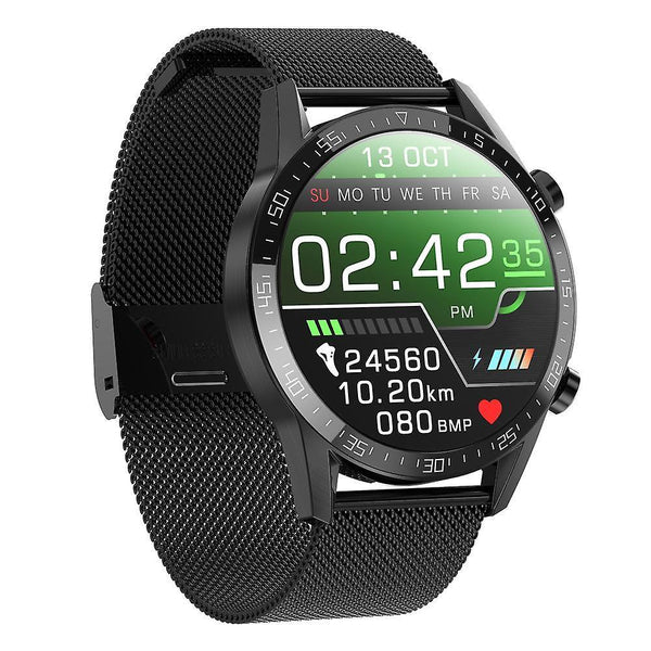 Watches smart watch men thermometer ecg smart watch ip68 waterproof watches black