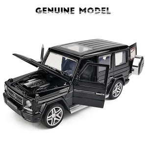 Toy cars diecast alloy g65 amg car model metal toy black