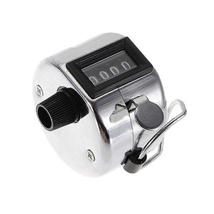 Measuring wheels 4-digit hand counter