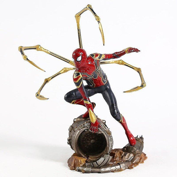 Action toy figures marvel avengers statue spiderman pvc action figure