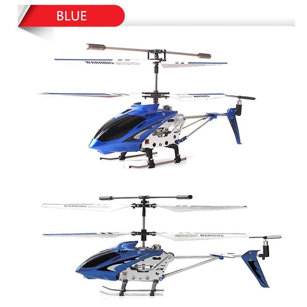 Remote control helicopters s107g rc helicopter 3.5Ch alloy blue