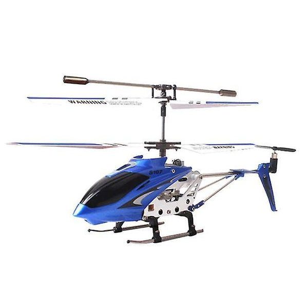 Remote control helicopters s107g rc helicopter 3.5Ch alloy blue