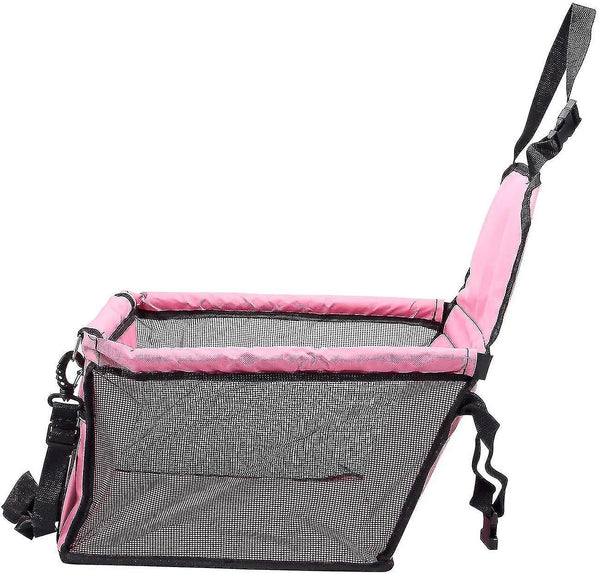 Vehicle pet barriers pet booster seat pink