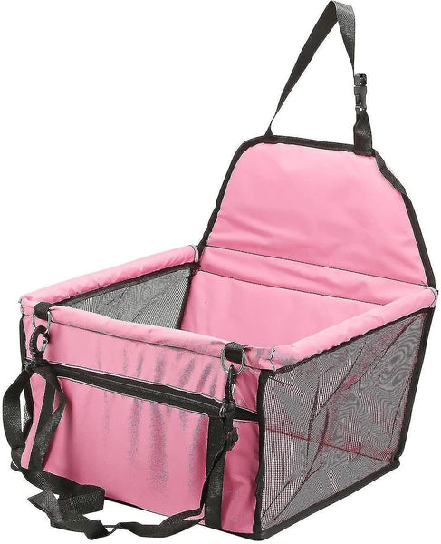 Vehicle pet barriers pet booster seat pink