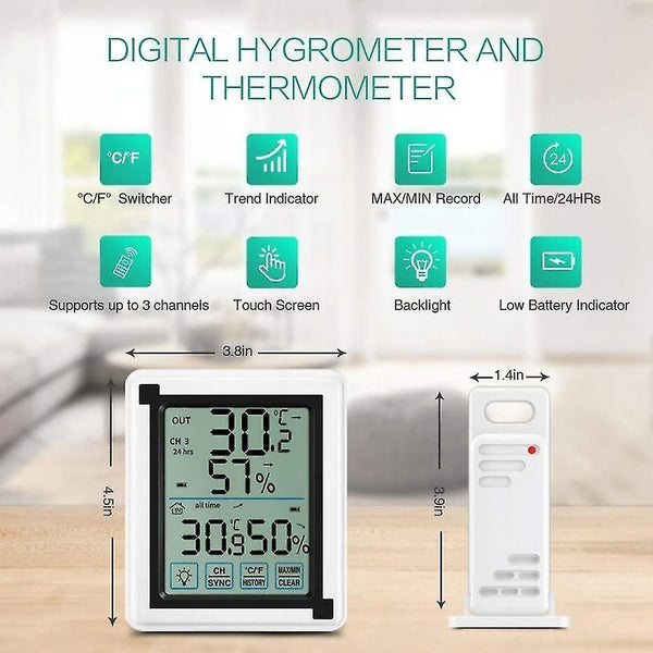 Cooking thermometers theromometers et hygrometre nummission taxs taciirecrairage-