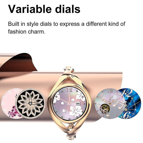 Watches smart watch women diy watch face waterproof ladies smart watches gold