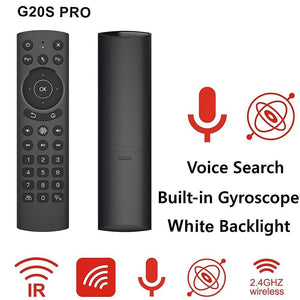 Remote controls g20s pro air mouse backlight voice gyroscope ir learning google assistant g20s pro backlit