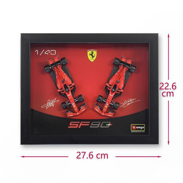 Toy cars 1:43 ferrari sf90 alloy car model handicraft decoration collection toy formula one die casting mode