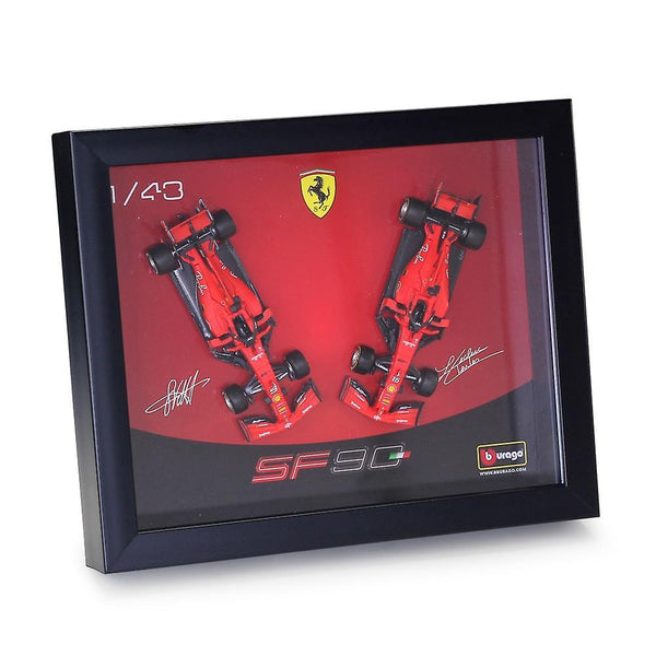 Toy cars 1:43 ferrari sf90 alloy car model handicraft decoration collection toy formula one die casting mode