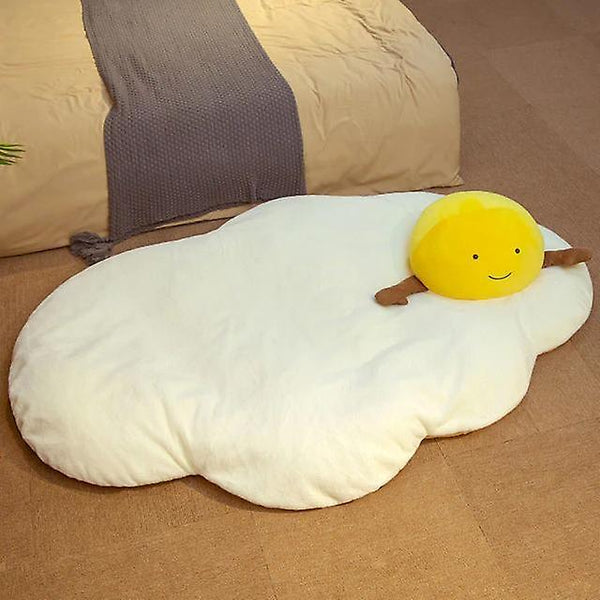 Stuffed Animals Stuffed Soft Fried Egg Toy Plush Stuffed Cartoon Poached Egg Doll Sleep Pillow Cushi