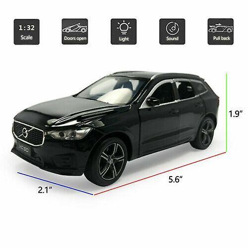 Toy Cars 1:32 Volvo XC60 SUV Model Car Alloy Diecast Toy Vehicle