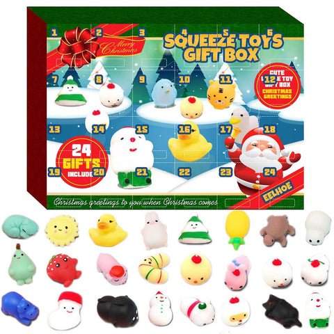 Christmas gift kids As shown Advent Calendar 24 day Surprise Blind Box Toy Bulk Holiday Countdown Ca