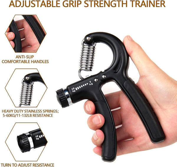 Hand Trainer Adjustable Hand Muscle Trainer Grip Strength Trainer Surveying