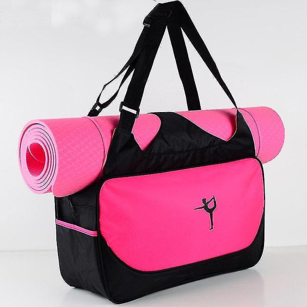 Yoga Mat Bags Straps Multifunctional waterproof scandinavian style clothes yoga bag Pink