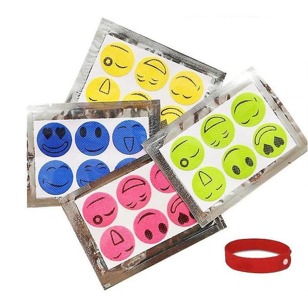 Smiley Mosquito Repellent Insect Repellent Stickers Natural Anti Mosquito Tablets For Children Pregnant Women And The Elder Mosquito Nets & Insect Screens