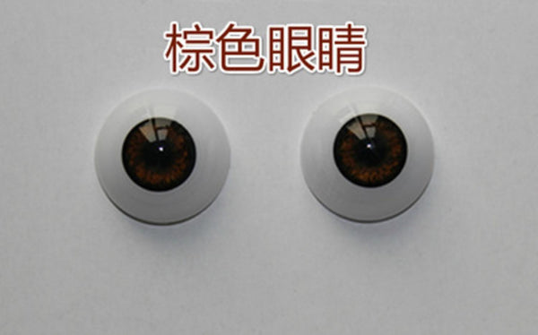 Action toy figures diy dolls eye accessories acrylic eyes reborn baby docka eyes blue brown green