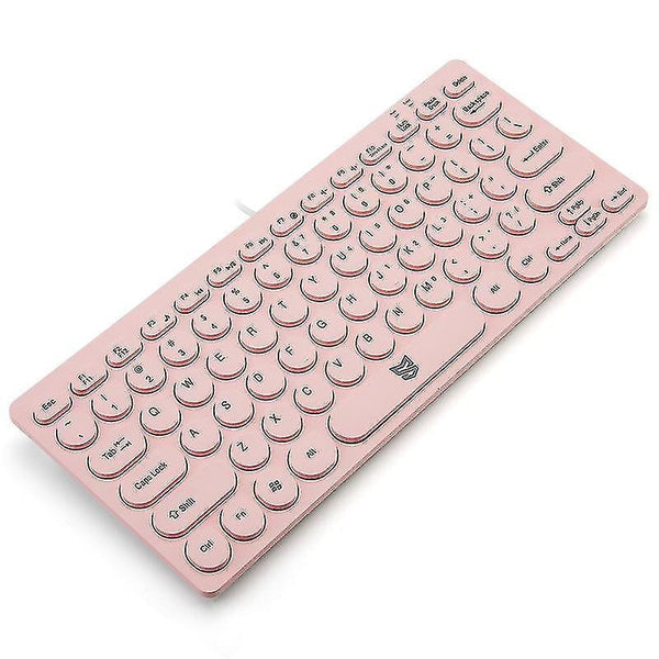 Remote controls slim wired keyboard protable mini ergonomic keyboard with multimedia keys for notebook laptop mac