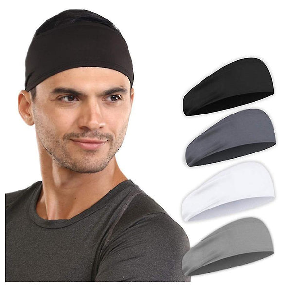 Headbands sports headband yoga sweat-absorbent headscarf outdoor riding headband black