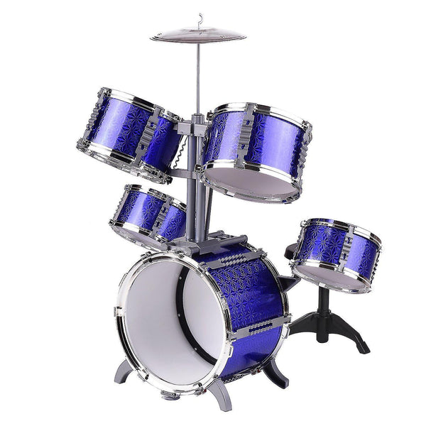 Drum kits kinderen kids jazz drum set kit musical instrument educatief speelgoed 5 drums and one symbal design