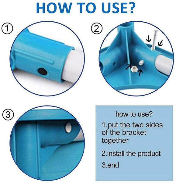 2.36 Pool Spare Parts (12 Pcs) Joint Pins For Frame & Round Pool Pool Deck Kits