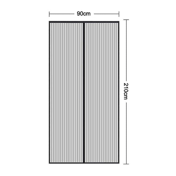 90*210cm Magnet Fly Screen Door Insect Screen Balcony Door Cat Safe Door Stops