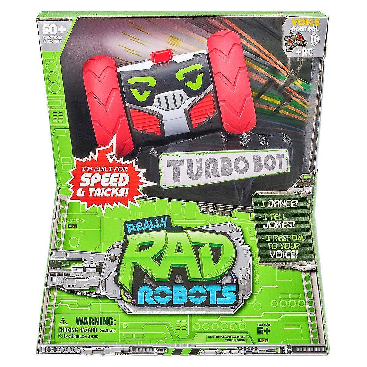 Robotic Toys Really R.A.D. Robots Turbo Bot