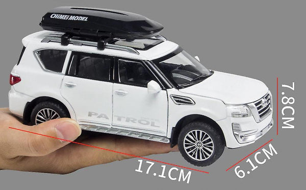 Toy Cars 1:32 wheel Nissans Patrol suv metal model