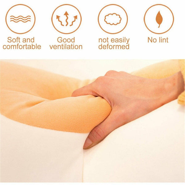 Stuffed Animals 130CM Soft Cute Plush Long cat pillow Cotton doll toy Office lunch Sleeping Pillow C