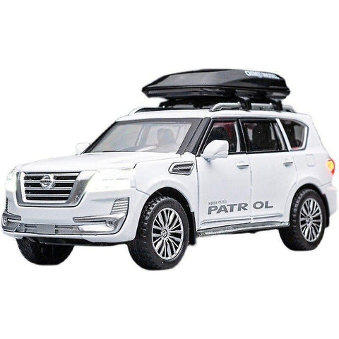 Toy Cars 1:32 Alloy Car Model Diecasts Toy Vehicles Off Road Metal Die Cast Kids Toys Car White