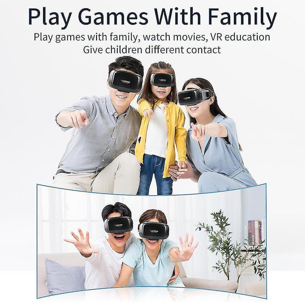 3D Glasses Original 3d virtual reality vr glasses support 0-600 myopia binocular 3d glasses headset