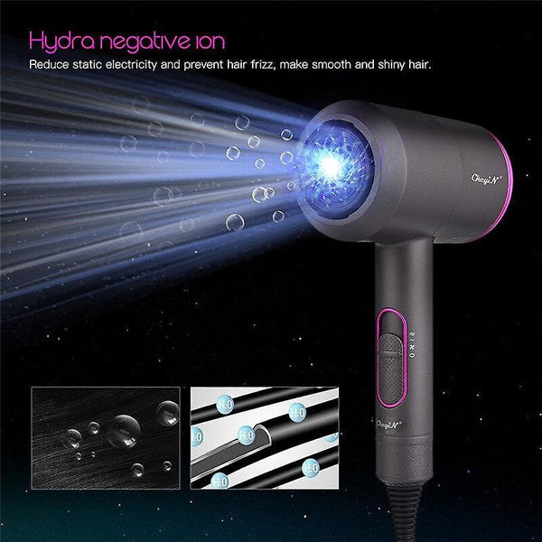 Hair dryers professional hair dryer negative ion blow dryer electric hairdryer barber salon tools hot cold