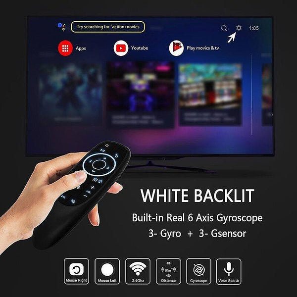 Remote controls remote control g10s pro voice universal 2.4G wireless air mouse microphone gyroscope ir learning for