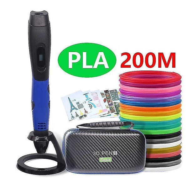 3D Printers Authentic 3d pen 3d print pen and 1.75mm pla filament Christmas gifts+ painting drawings