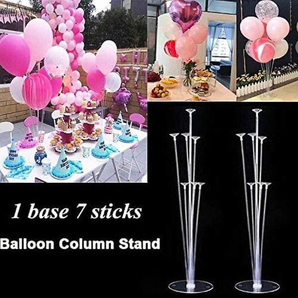 4 Pieces Party Balloon Stand Kit / Party Balloon Kit Party Decoration Accessories Balloon Anniversary For Birthday Wedding And Graduation Party Balloon Kits