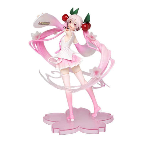 Action Toy Figures 23cm Anime Pink Sakura Ghost PVC Action Figures Girls Model Toys Collecting Chris