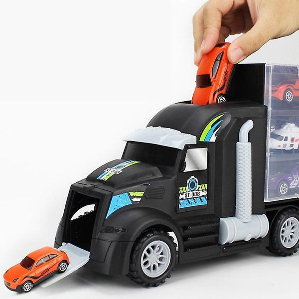 Remote Control Cars Trucks 13Pcs/Set Transport Car Carrier Truck Boys Toy For Kid Children|RC Trucks