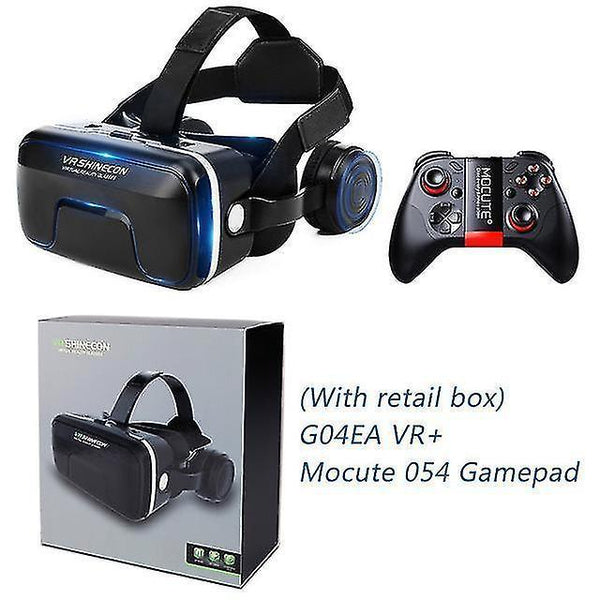 3D Glasses Shinecon upgraded z4 vr large viewing immersive experience vr box 3d virtual reality glas