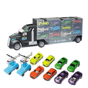 Remote Control Cars Trucks 13Pcs/Set Transport Car Carrier Truck Boys Toy For Kid Children|RC Trucks